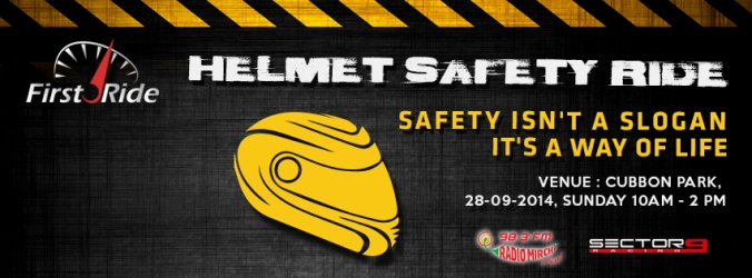 Helmet safety ride